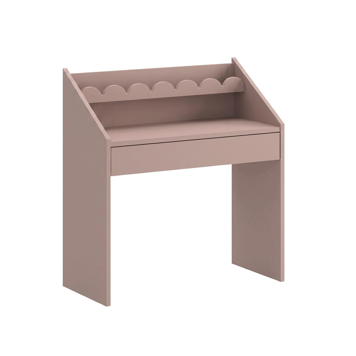 SCHREIBTISCH Book Nook Rose - Pink, Holzwerkstoff (71/76/33cm) - Petits-meubles