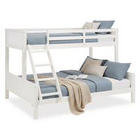 ETAGENBETT 90/200 cm 140/200 Weiß - Weiß, Holz (140/200cm) - Homestyle4u