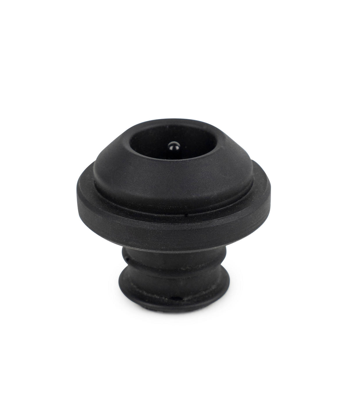 WEINVERSCHLUSS Preserve Duo 4er Set Silikon - Schwarz, Kunststoff (12/3/3cm) - PEUGEOT