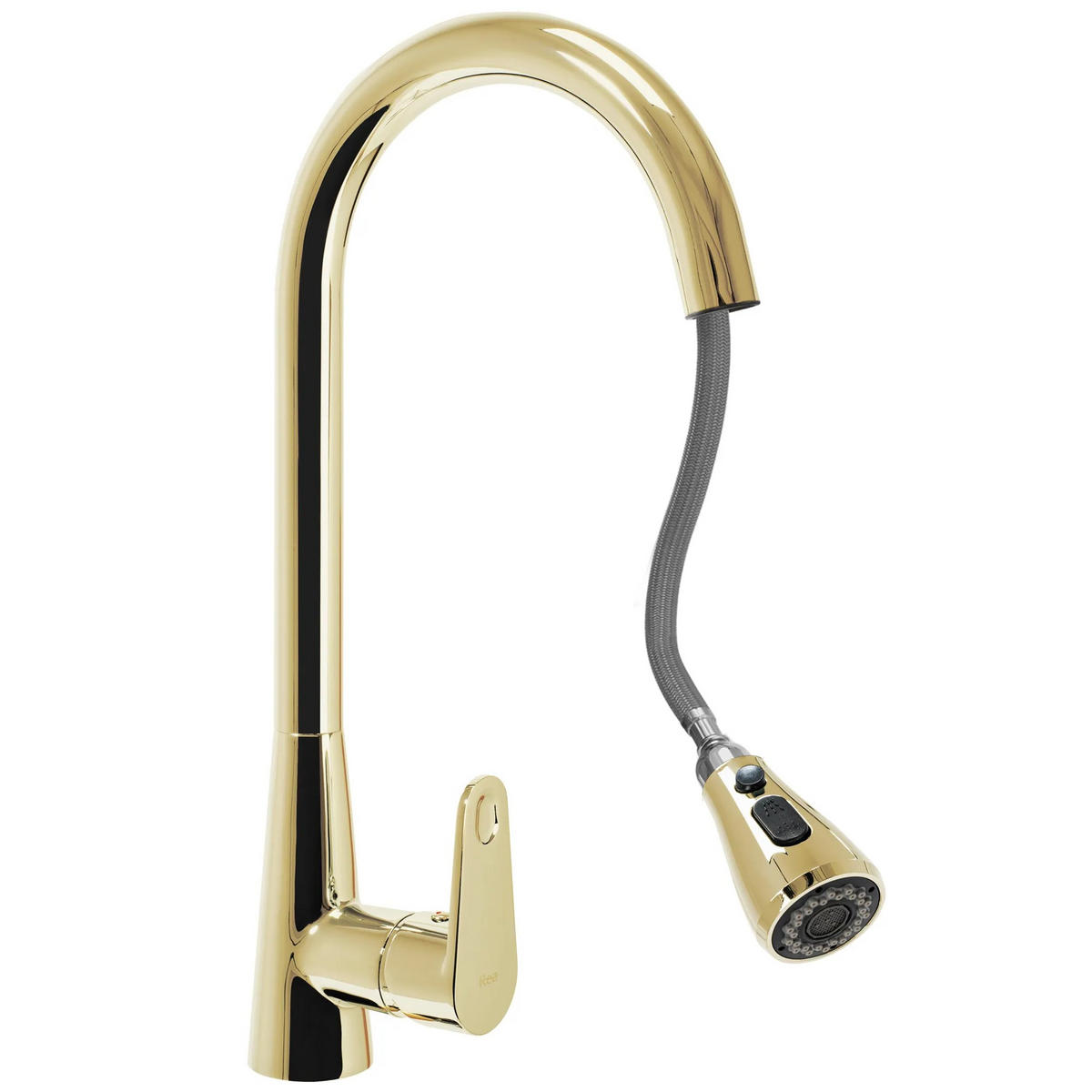 KÜCHEARMATUR Rea Mild Gold - Goldfarben, Metall (29/43/25cm) - REA