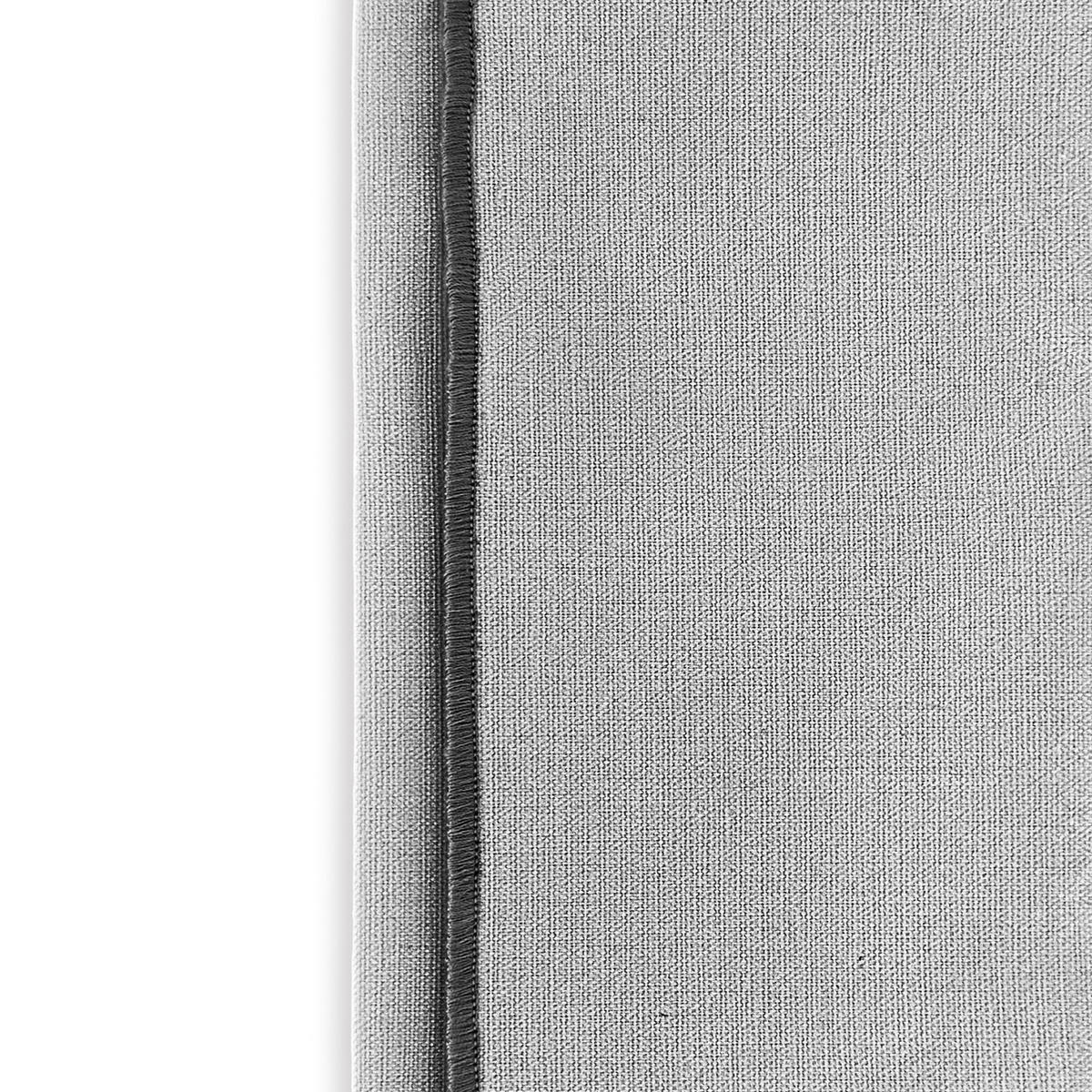 SERVIETTEN aus Halbleinen - Hellgrau, Textil (45/45cm) - Miqio Design