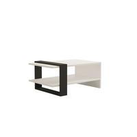 COUCHTISCH funda weiss - Weiß, Holz (80/55/35cm) - Habitat Garten