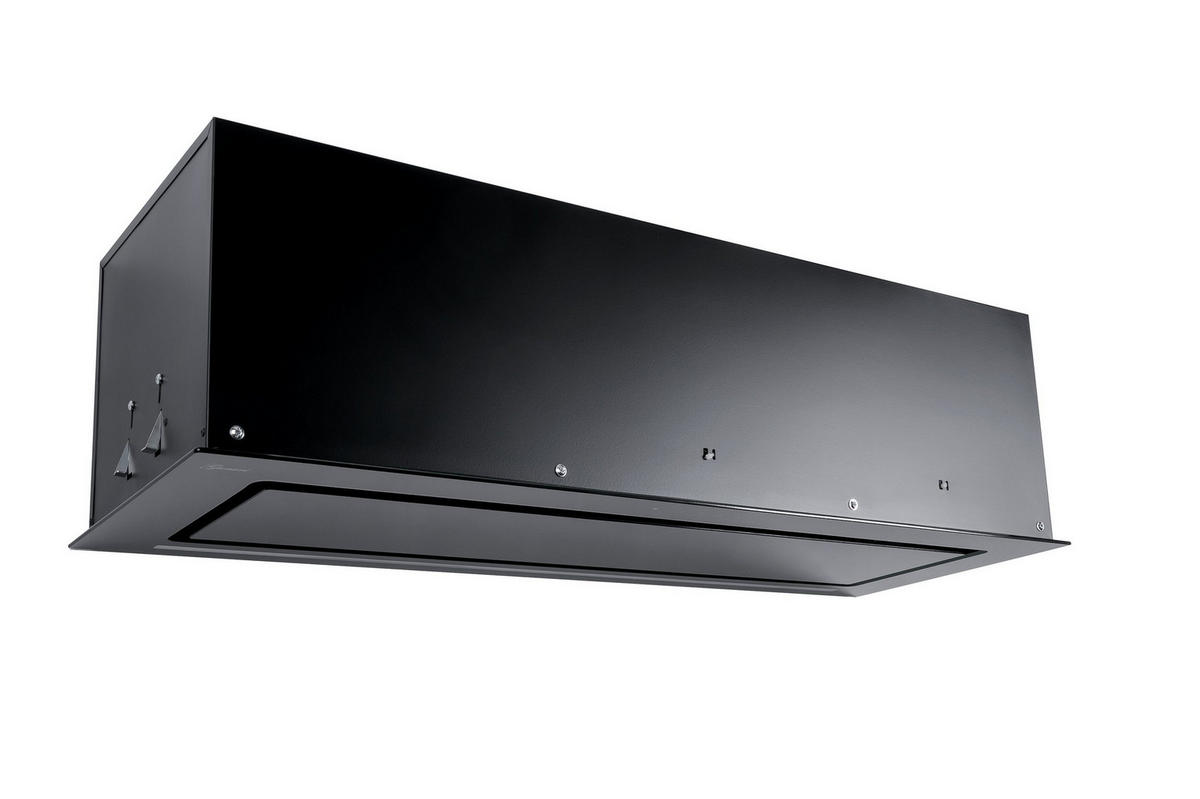 DUNSTABZUGSHAUBE GCH E 217 BL 90 Prime + Umluftset, 90 cm Schwarz - Schwarz, Metall (90/29.5/23.5cm) - Gurari