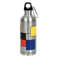 THERMOFLASCHE Cool Bottle - Hommage to Mondrian - Naturfarben, Keramik (0.6L) - Könitz