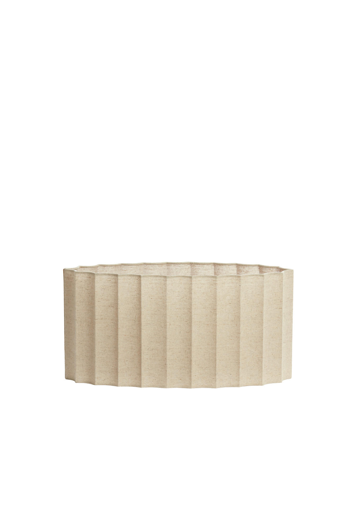 LAMPENSCHIRM Disli Braun 45/21/22 cm - Braun, Textil (45/21/22cm) - Light & Living