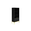 BÜCHERREGAL Austin 40/171,3/80 cm - Schwarz, Holzwerkstoff (40/171/80cm) - Kocot Kids
