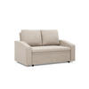SOFA Neo mit abgeschrägter Armlehnen beige - Beige, Textil (148/90/87cm) - SIMKAM Furniture