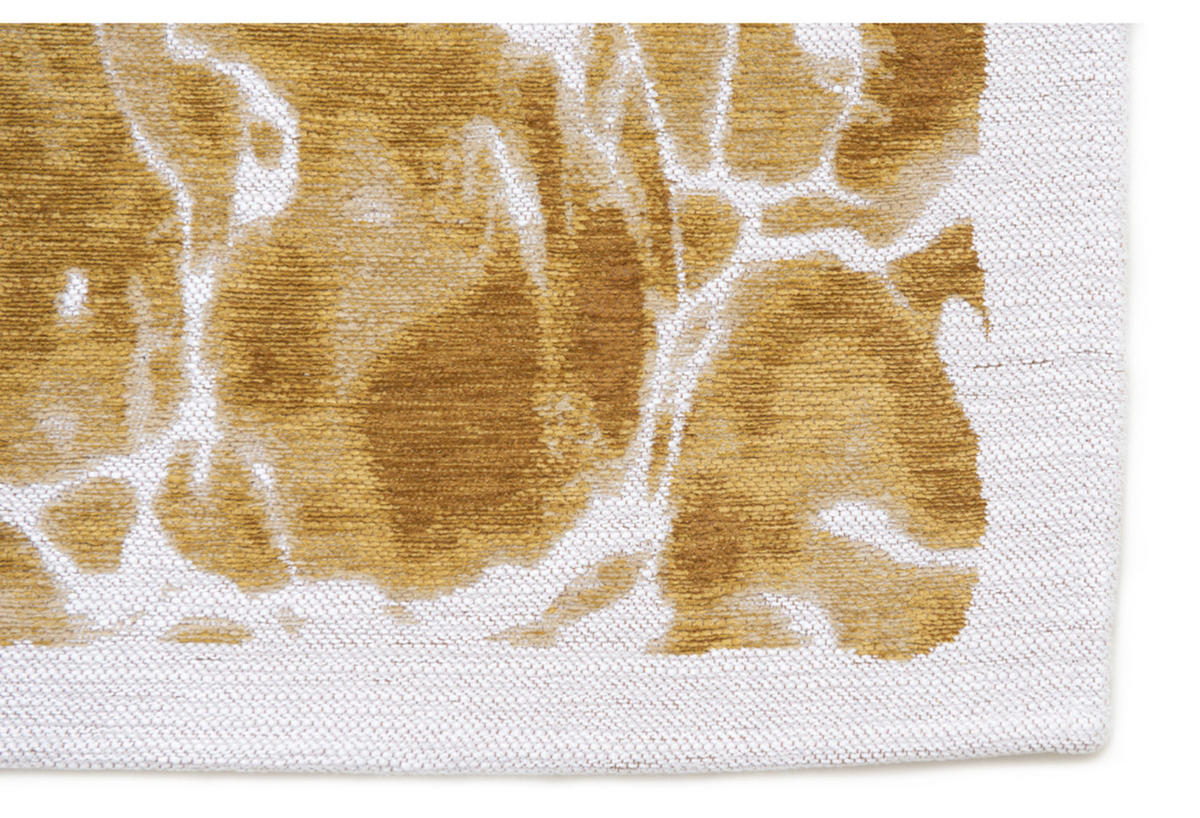 TEPPICH Flachgewebe GOLD WAVES 170 x 240 cm - Gelb, Textil (170/240cm) - Novatrend