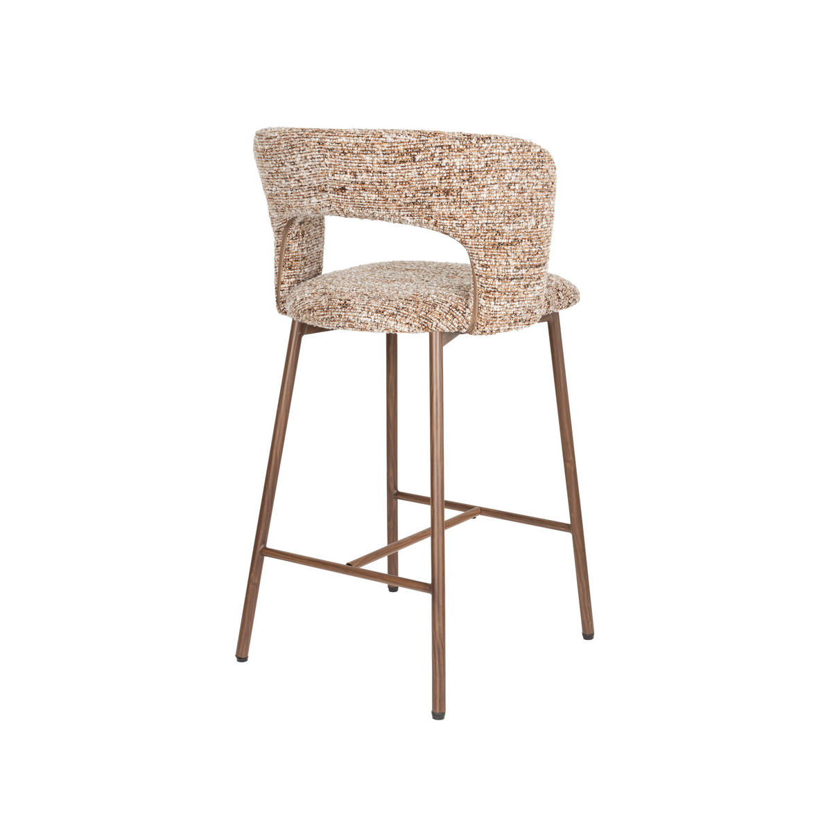 BARHOCKER Chelsea Braun - 2 er Set - Braun, Kunststoff (53/91.5/49cm) - Housecraft Living