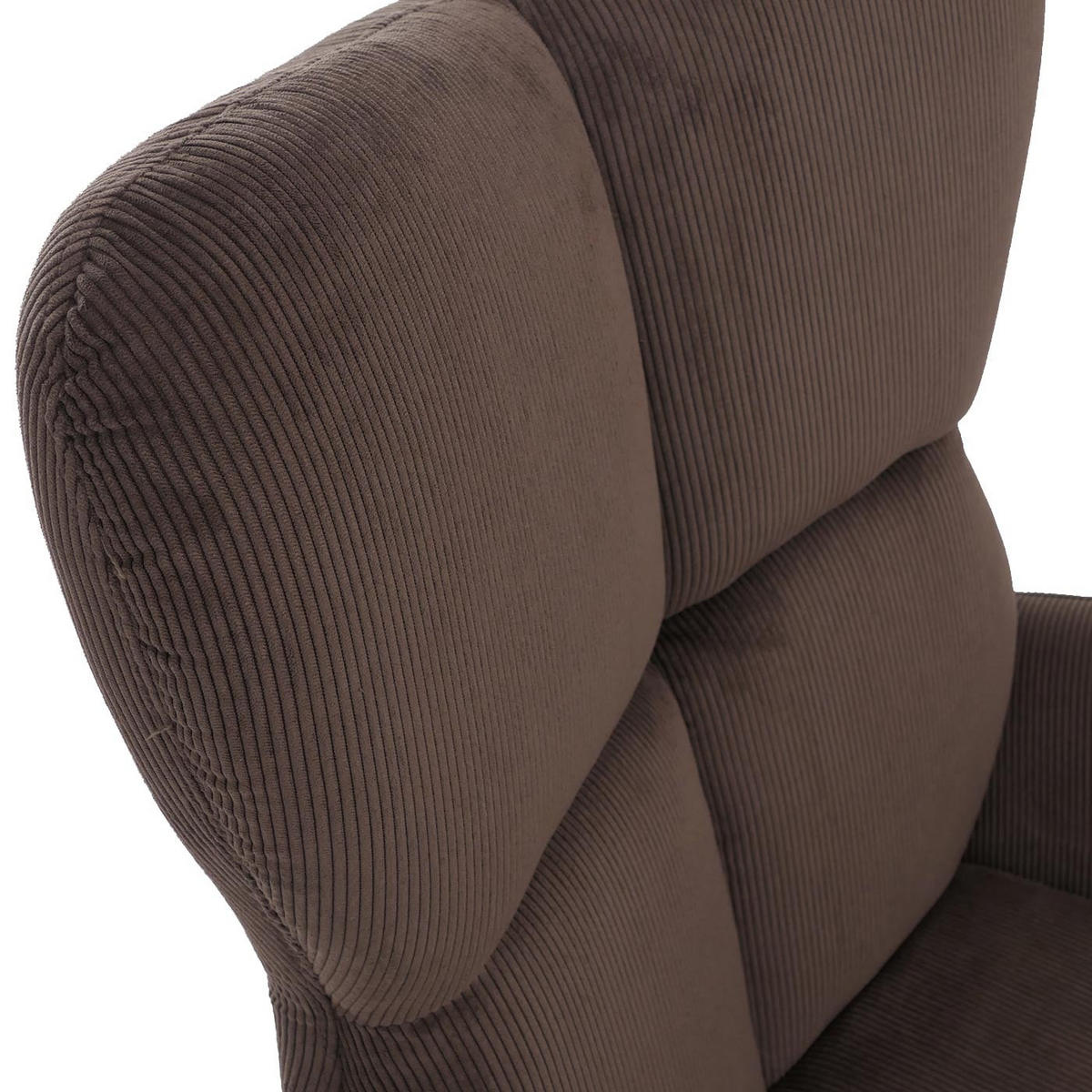 ESSZIMMERSTUHL Dunkelbraun 2er-Set - Dunkelbraun, Textil (72/106/71cm) - MCW