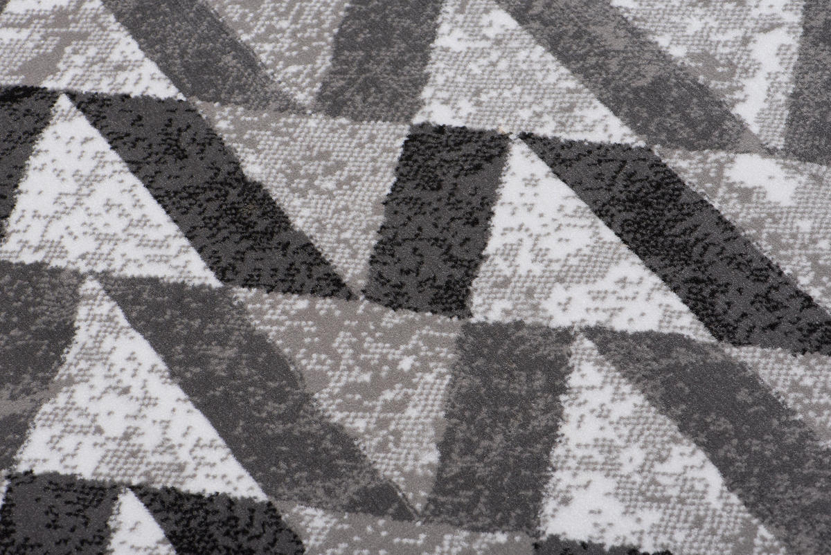 TEPPICH MAYA Creme Zig Zag Geometrisch 160/220 cm - Creme, Textil (160/220cm) - Tapiso