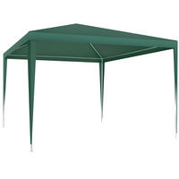 PAVILLON Farah,wasserdicht,grün - Grün, Kunststoff (300/250/300cm) - tectake