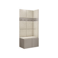 GARDEROBEN-SET Orion I - Kaschmir/Creme, Holzwerkstoff/Kunststoff (84/186/46cm) - MIRJAN24