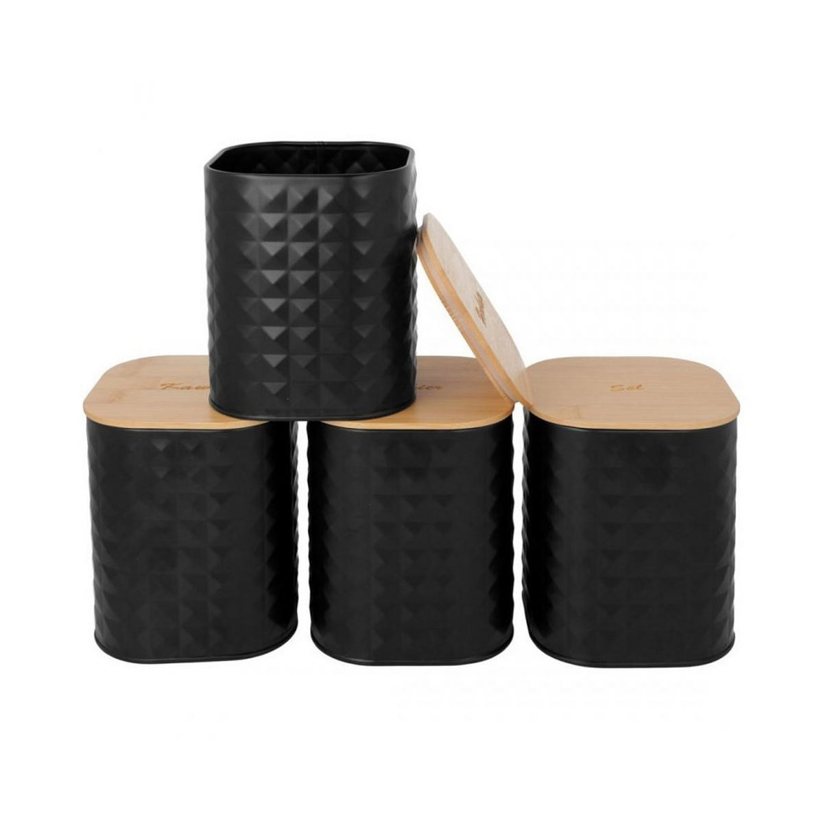 BROTKASTEN Schwarz 33.5/23.5/21 cm 63909 - Schwarz, Holz (23.5/21/33.5cm) - Brunbeste