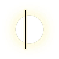 LED-WANDLAMPE Artus Weiß Ø 40cm - Weiß, Metall (40/40/40cm) - s.luce