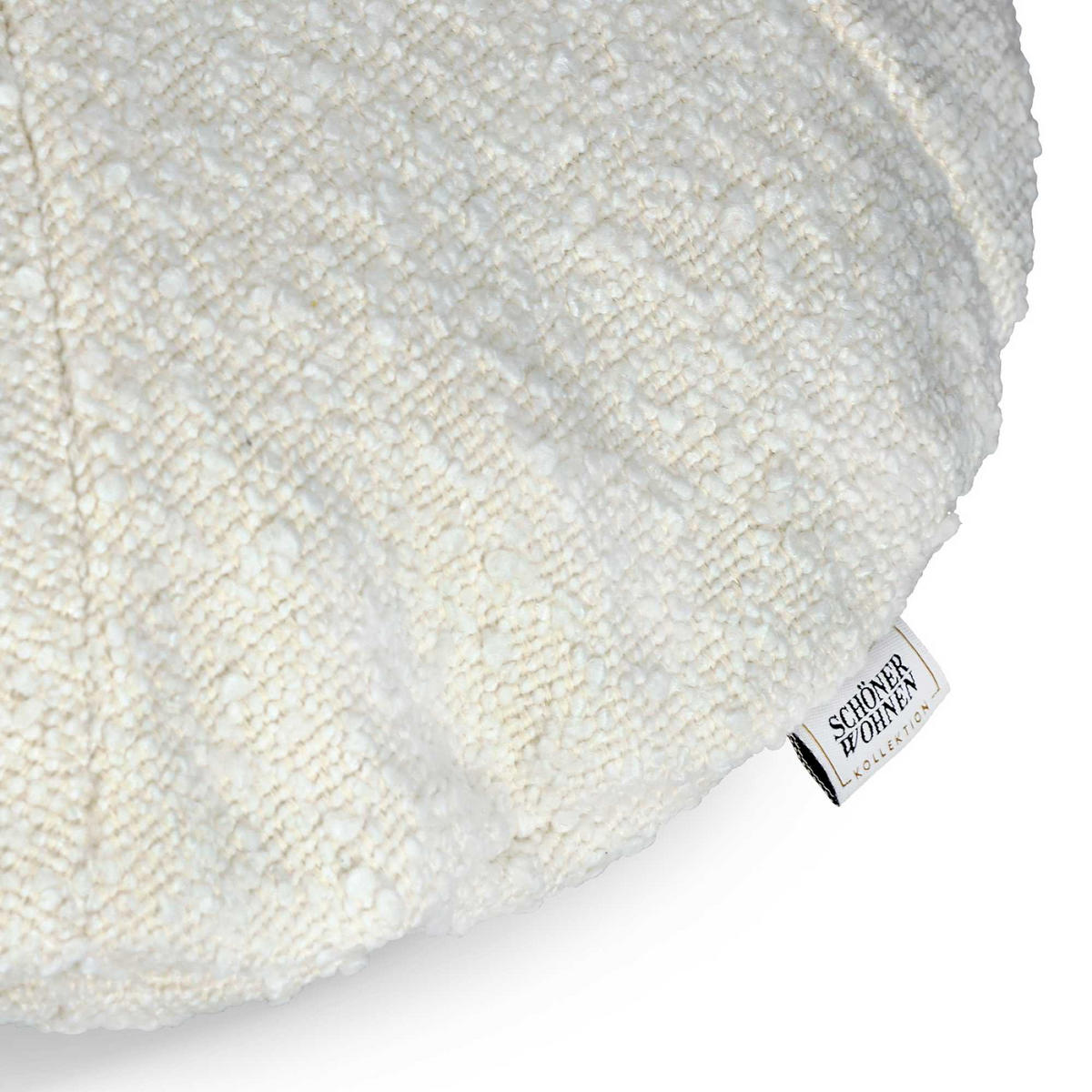 KISSEN INKL. VLIESFÜLLUNG BAY - Perlmutt, Textil (45/45cm) - Schöner Wohnen