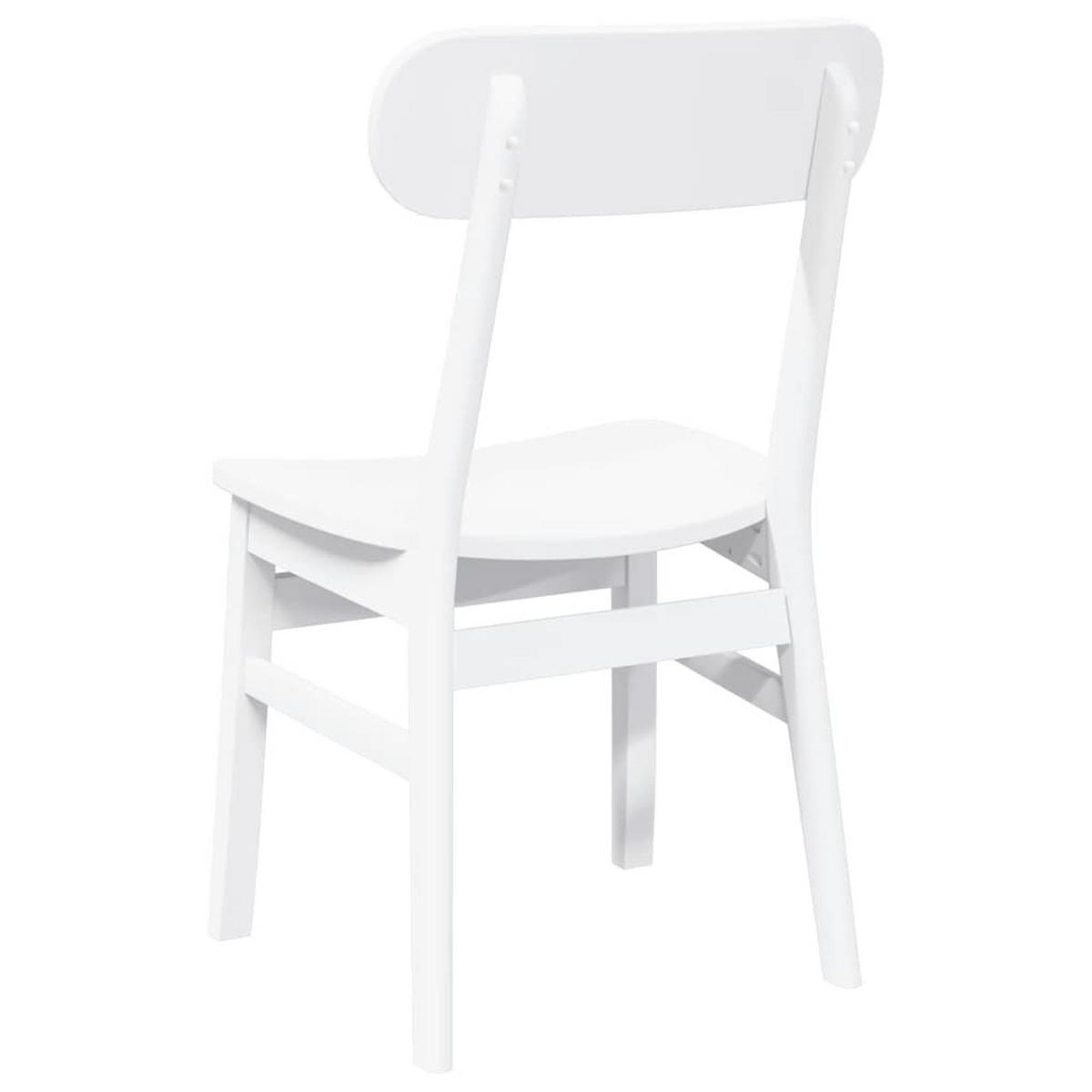 STUHL-SET 2 Stk Falkenhain 46/81.5/47 cm - Weiß, Holz (46/81.5/47cm) - ZMH