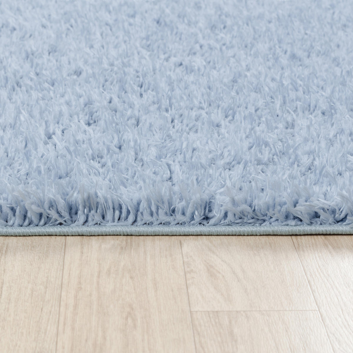 HOCHFLORTEPPICH 120/180 cm Blau - Hellblau, Naturmaterialien/Textil (120/180cm) - LIVABLISS