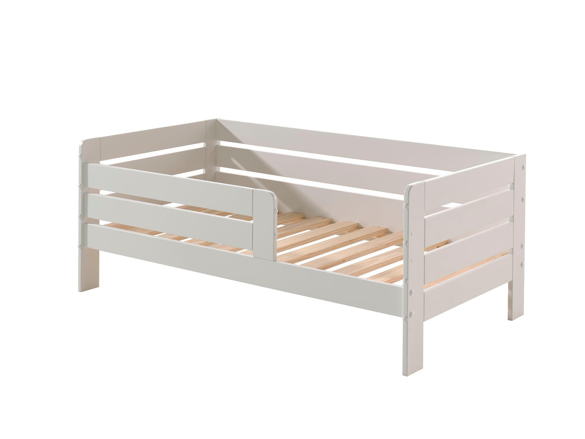 JUNIORBETT Karie 144x56x70 aus MDF in Weiß - Weiß, Holzwerkstoff (70/140cm) - 58aufmkessel