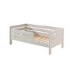 JUNIORBETT Karie 144x56x70 aus MDF in Weiß - Weiß, Holzwerkstoff (70/140cm) - 58aufmkessel