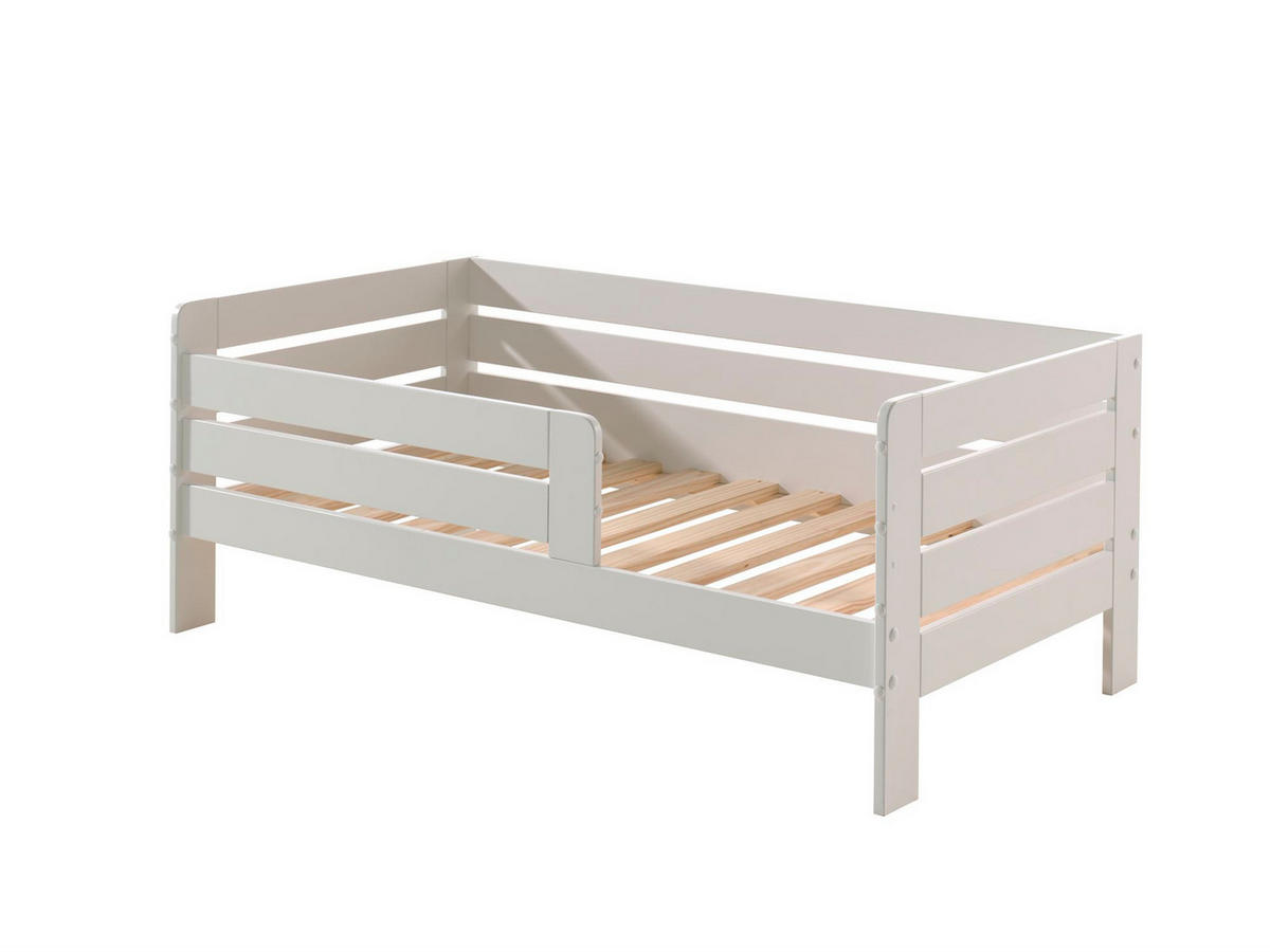 JUNIORBETT Karie 144x56x70 aus MDF in Weiß - Weiß, Holzwerkstoff (70/140cm) - 58aufmkessel
