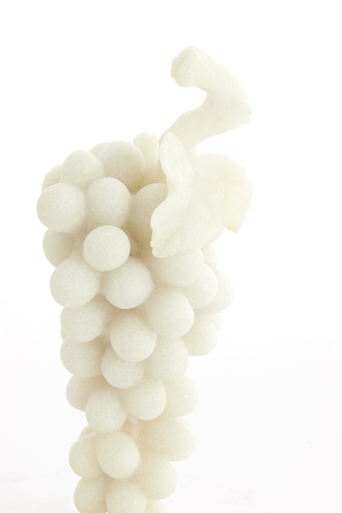 ORNAMENT Traube Weiß 15/13/35 cm - Weiß, Kunststoff (13/35/15cm) - Light & Living