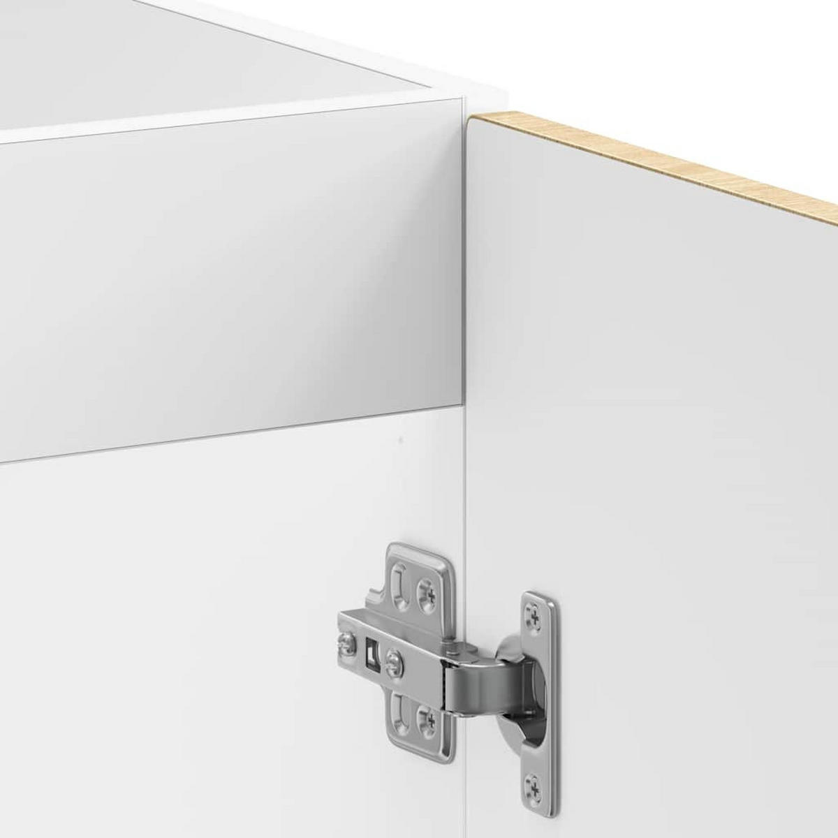 SPÜLENUNTERSCHRANK Kalmar Sonoma-Eiche 80/46/81,5 Cm - Braun, Holzwerkstoff (46/81.5/80cm) - vidaXL