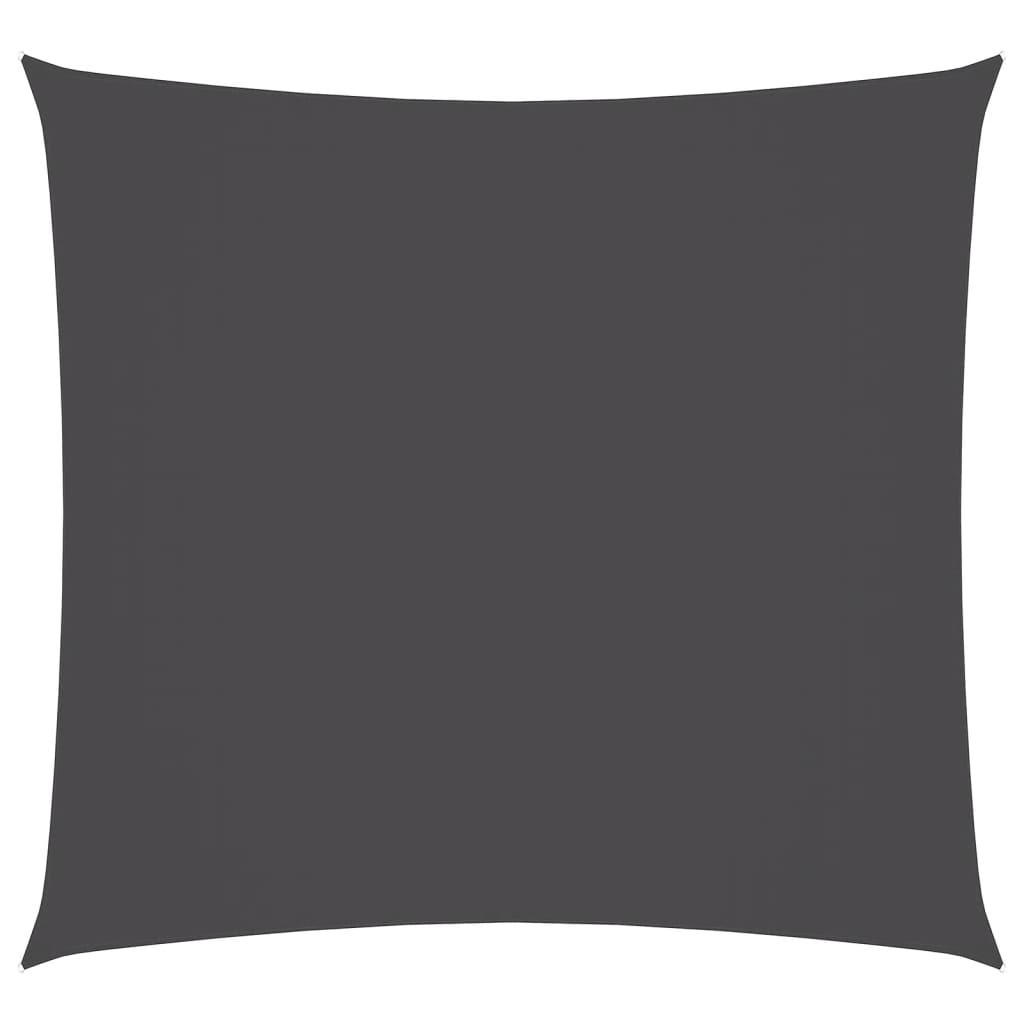SONNENSEGEL Oxford-Gewebe Quadratisch 3x3 m Anthrazit - Anthrazit, Textil (300/300cm) - furnicato