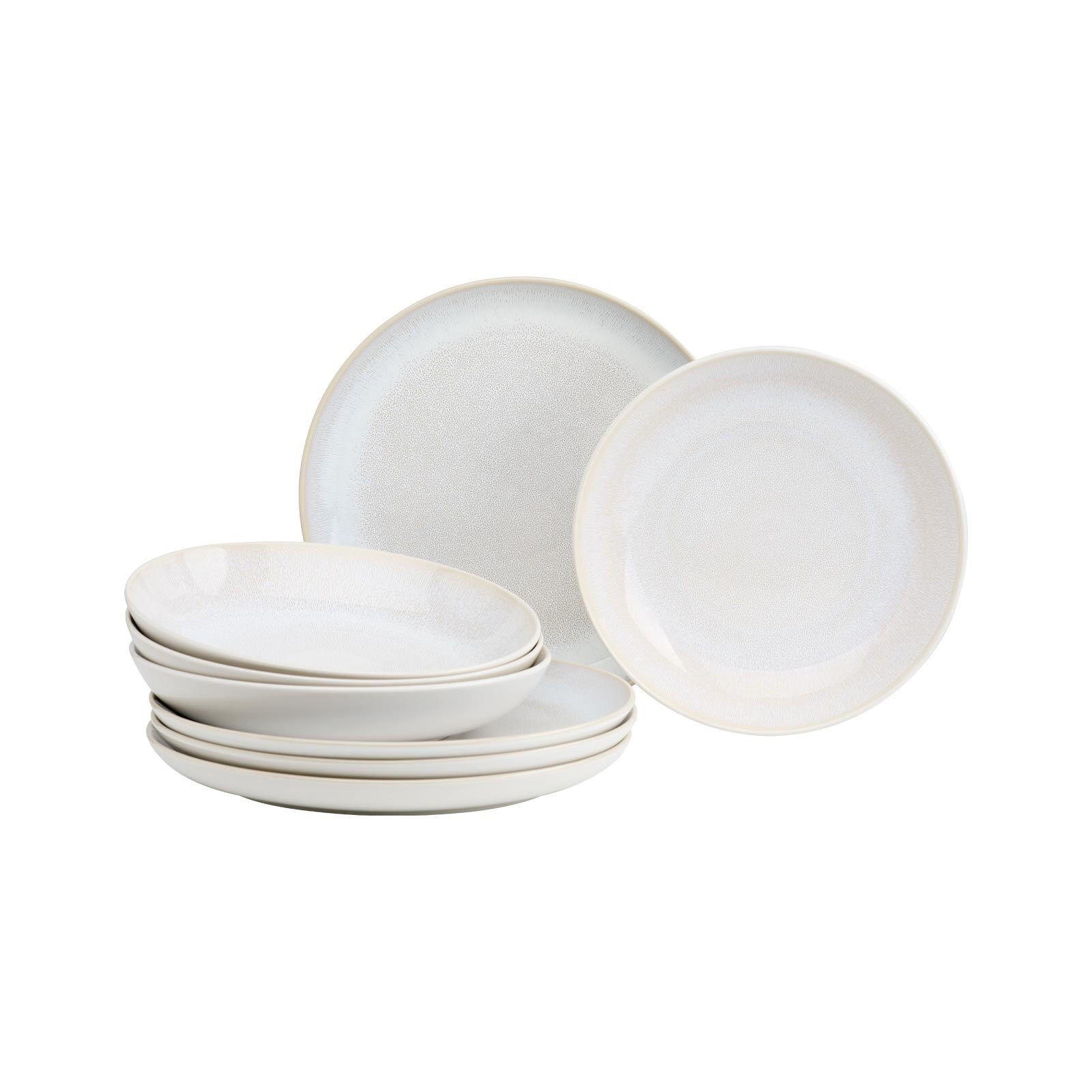 TAFELSERVICE LAREDO beige 8-tlg. - Beige, Keramik (2/2/2cm) - Ritzenhoff Breker