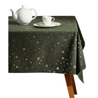 TISCHDECKE Noliso - Dunkelgrün, Textil (180/130/1cm) - home&you