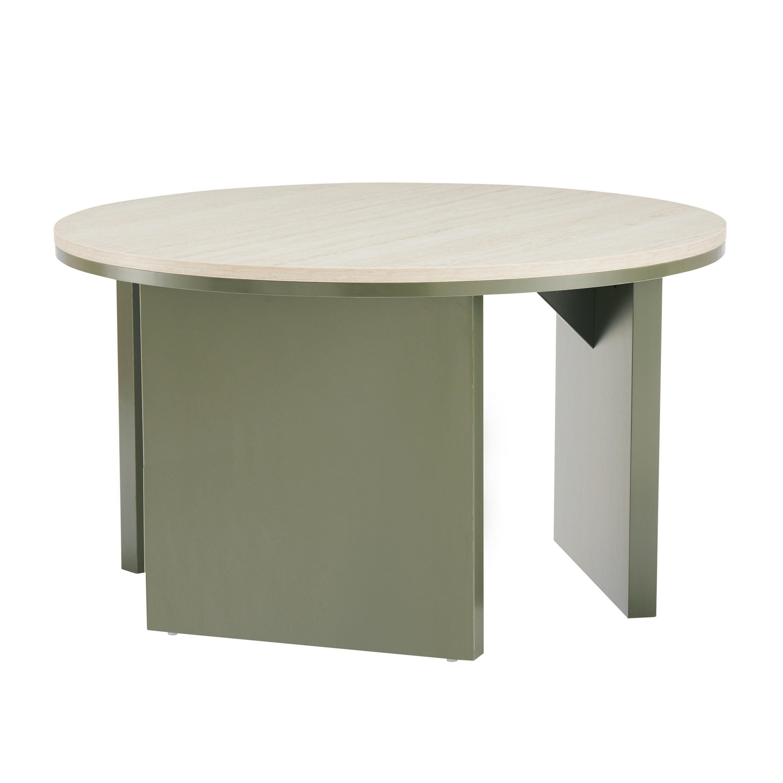 Oviala Couchtisch, Grün 80x45x80 cm