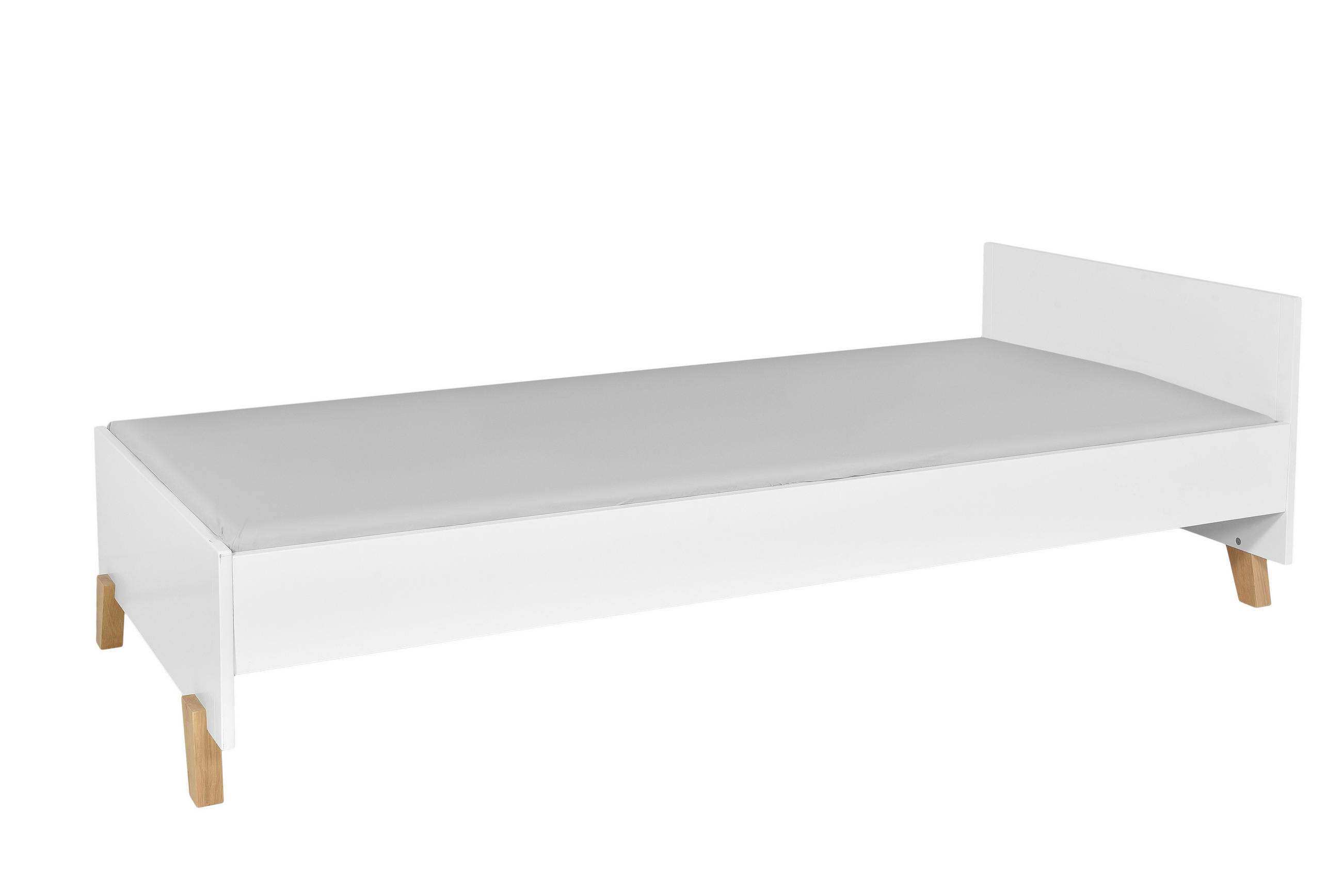 KINDERBETT Zara 200/90 - Weiß, Holzwerkstoff (90/200cm) - RAUMHIRSCH FURNITURE