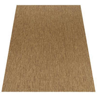 OUTDOOR-TEPPICH VENEDIG 165 COFFEE 80X150 - Dunkelbraun, Kunststoff (80/150cm) - Paco Home
