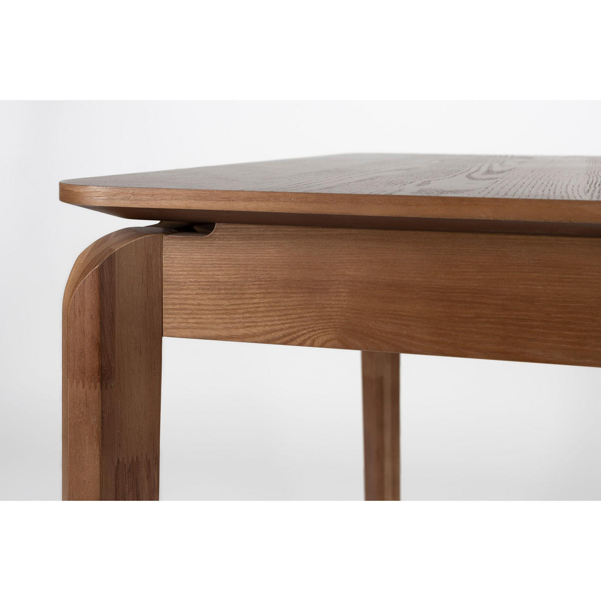 ESSTISCH Scout 220x90 cm Walnussfarbe - Braun, Holzwerkstoff (220/90/75cm) - Zuiver