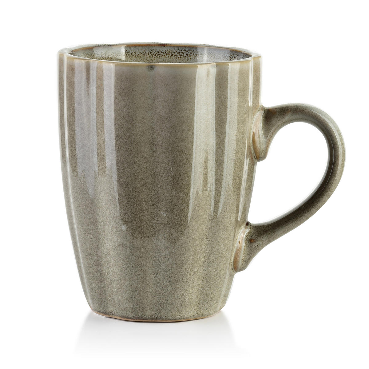 BECHER Basic Nature Beige 11/8/10.5 cm Keramik - Beige, Keramik (0.3L) - Mondex