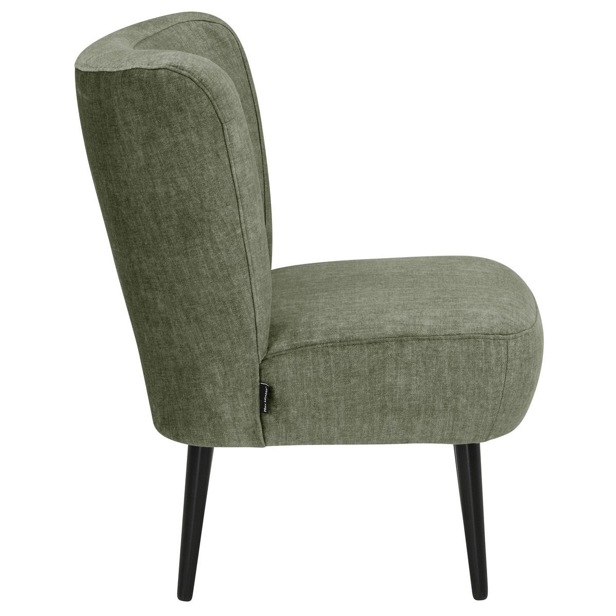 POLSTERSESSEL Kassi Samtvelours dunkelgrün - Dunkelgrün, Kunststoff (68/80/69cm) - 58aufmkessel