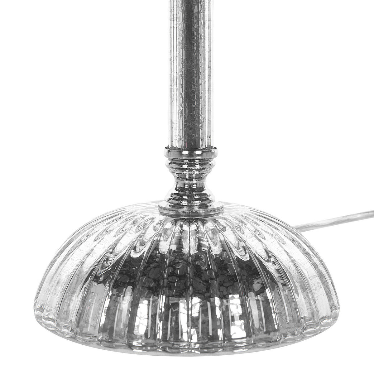 TISCHLAMPE Kubena 18/18/62 cm - Schwarz, Keramik (18/18/56cm) - Beliani