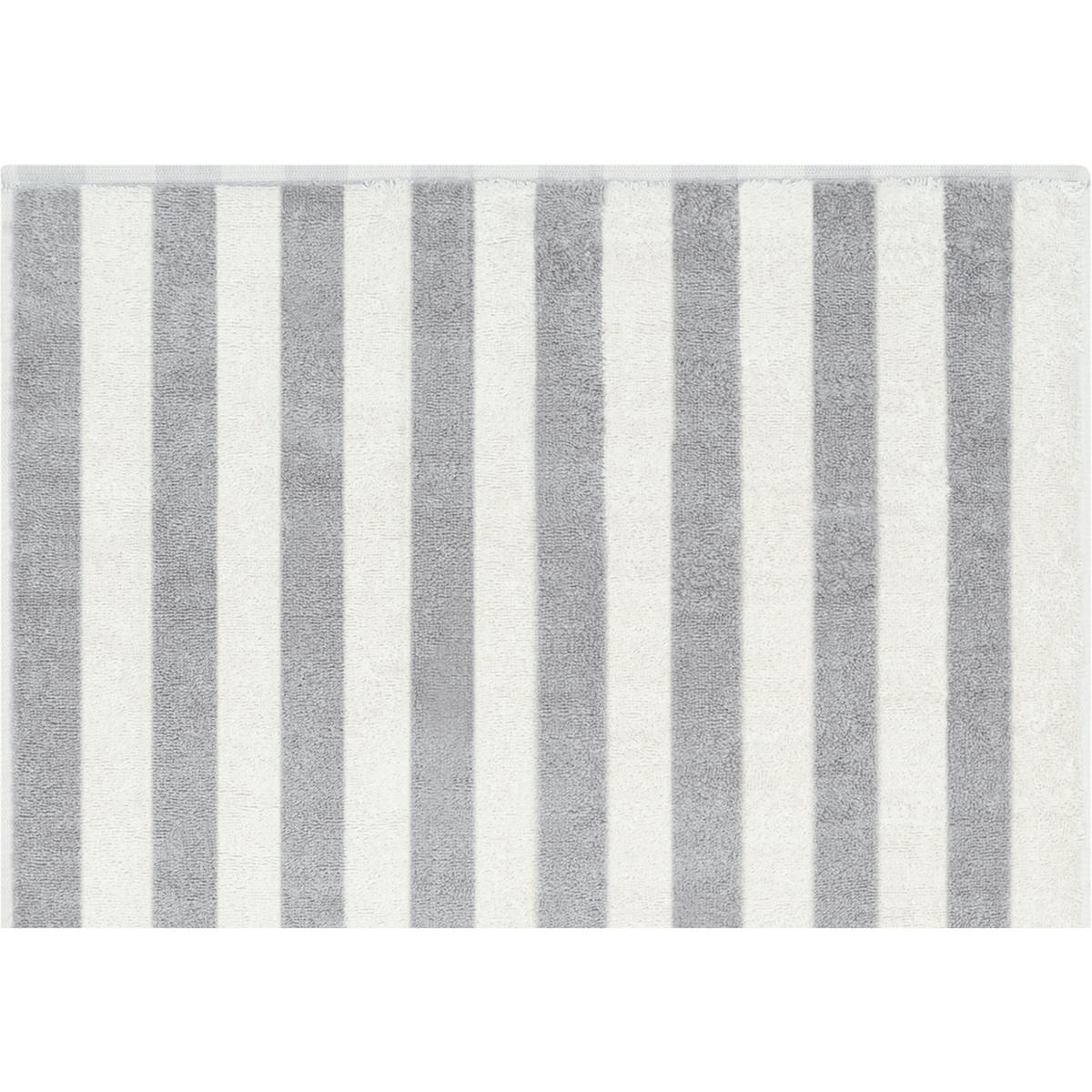 HANDTÜCHER BOLD STREIFEN 6277 GRAU-NATUR - 76 - Grau, Textil (50/100cm) - Cawoe