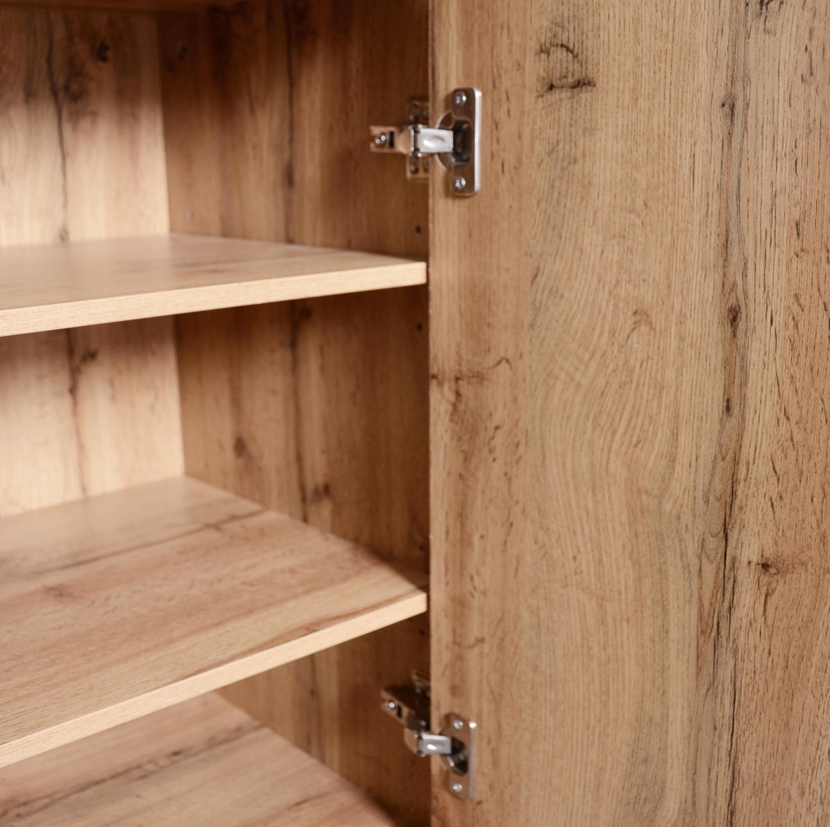 GARDEROBE 105/191,5/40 cm Schwarz aus MDF und Spanplatte mit Spiegel 2er Set - Schwarz, Holzwerkstoff (105/191/40cm) - OKMYHOME