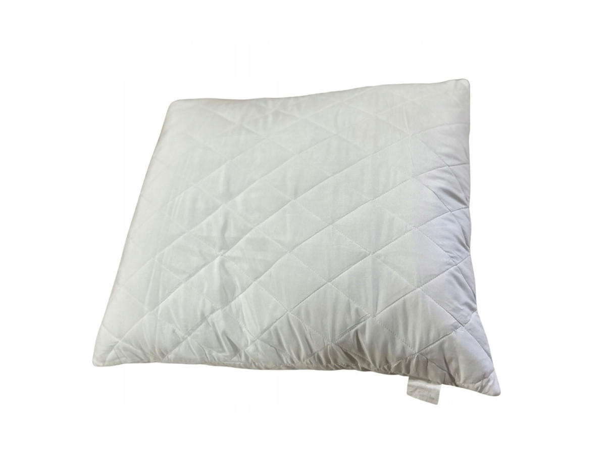 KOPFKISSEN 80x80 cm Mikrofaser mit Hohlfaserfüllung – weich und pflegeleicht - Weiß, Textil (80/80cm) - MebleHot