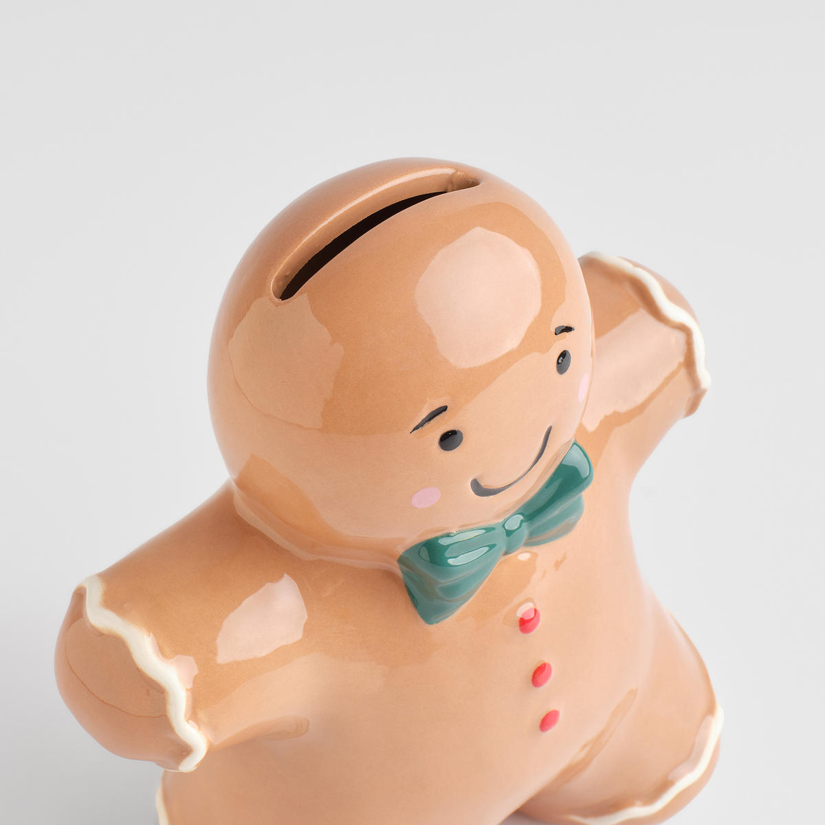 SPARDOSE Bakerisy, Braun, 20x9x17 cm, Dekorative Weihnachtsdeko - Braun, Keramik (9/20/17cm) - home&you