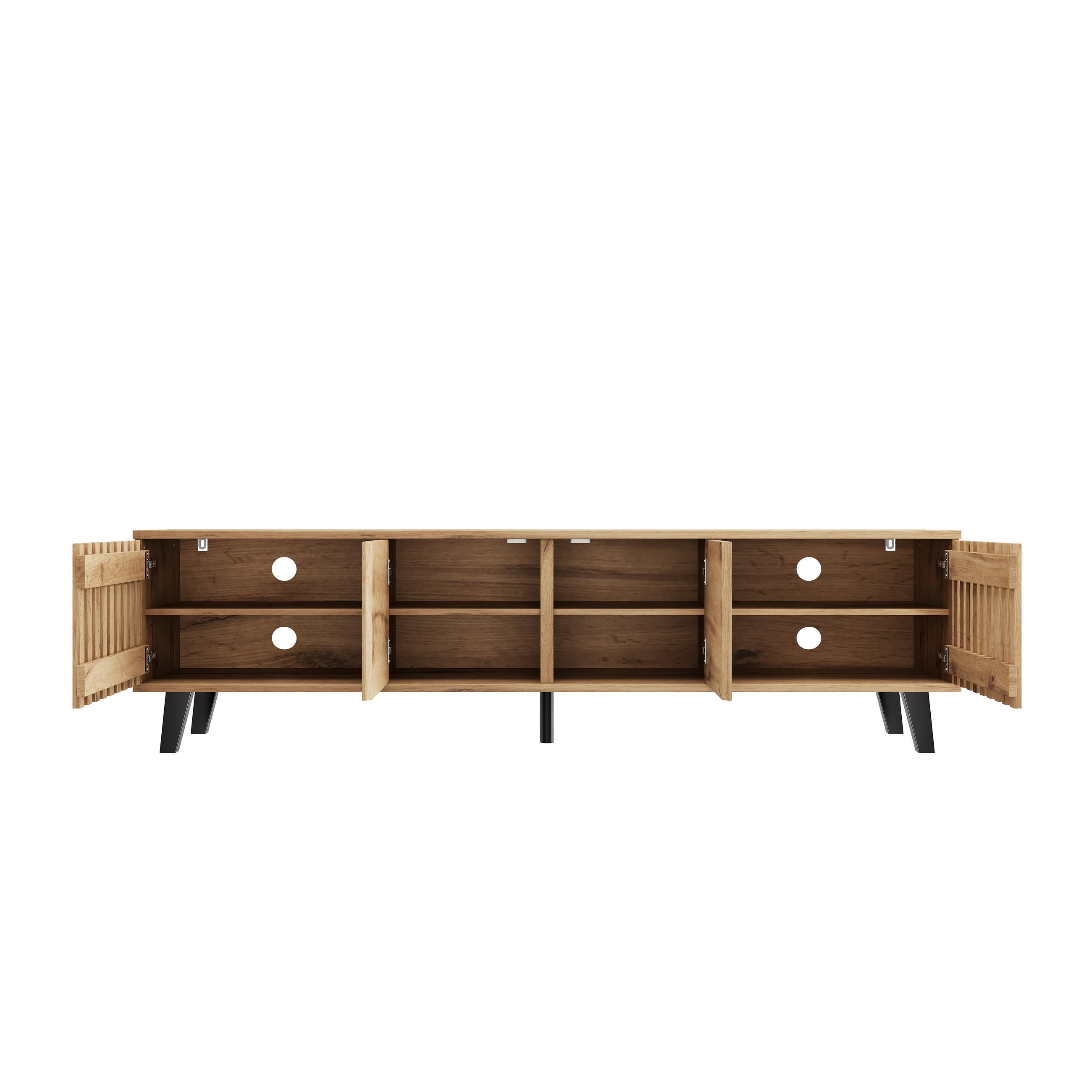 TV-SCHRANK 180/40/55 cm Holz - Ahornfarben, Holz (40/55/180cm) - Raumix