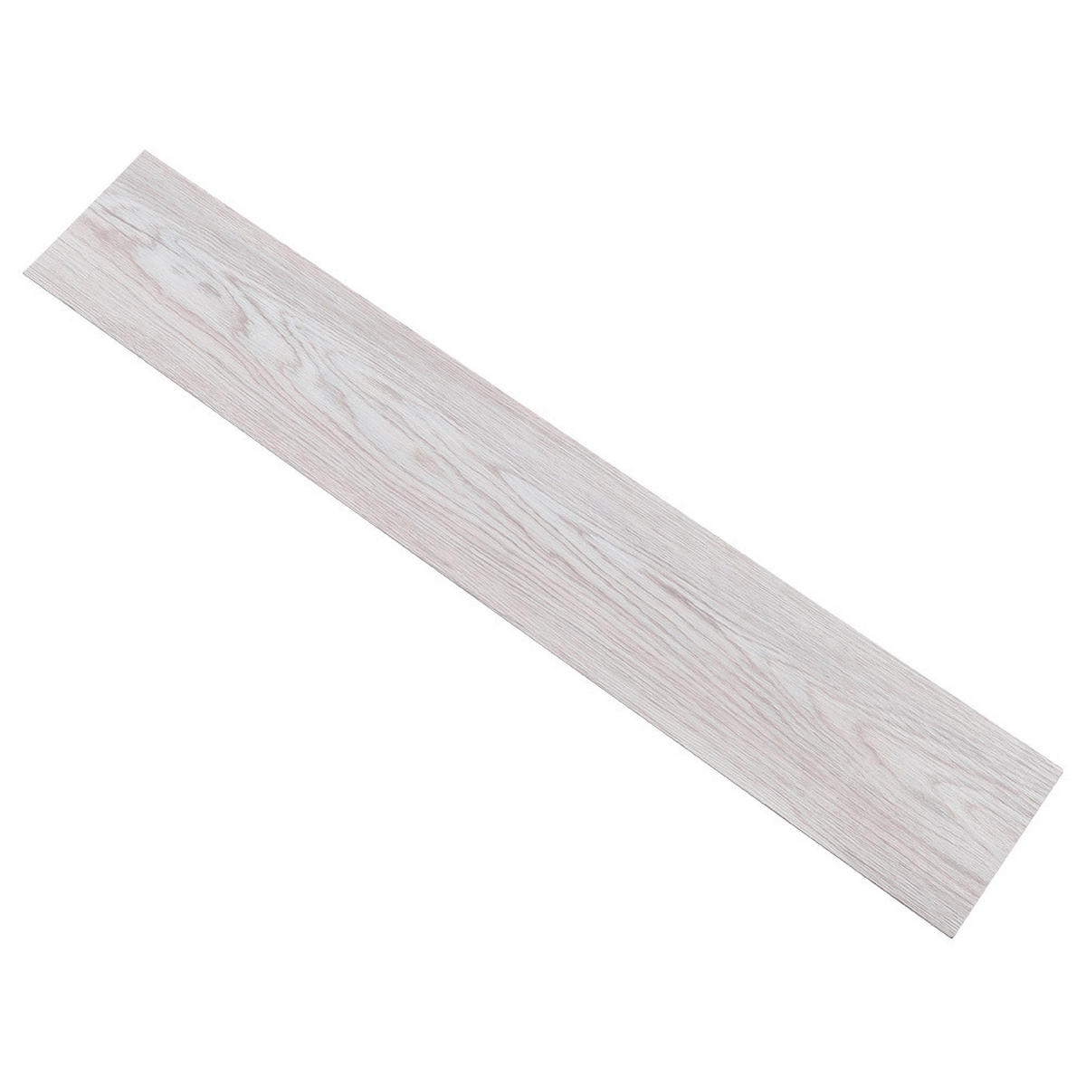 VINYLBODEN 5m²/36-TLG. selbstklebend PVC - Hellgrau, Kunststoff (0.2/91.5/15.2cm) - Livingandhome
