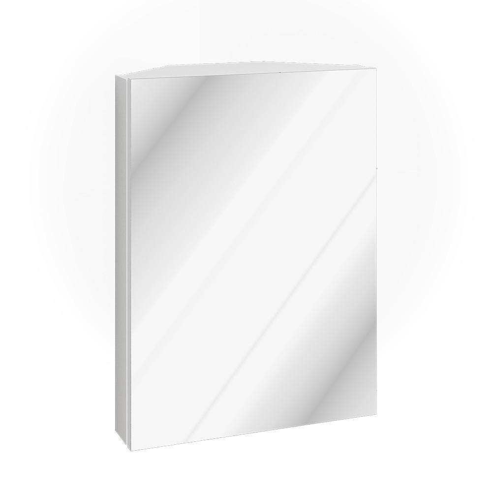 Vicco Eckspiegelschrank Weiß 45x60.2x21 cm