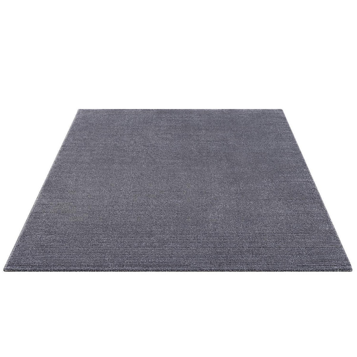 KURZFLOR-TEPPICH Fancy 900 Grau 140x200 cm - Grau, Textil (140/200cm) - carpet city