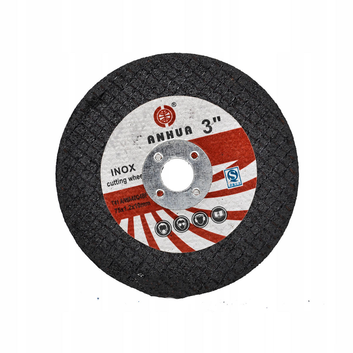 ZUBEHÖR Universal 3-tlg. Set, 76 mm, Aufnahme 10 mm, Diamanttrennscheibe Feinsteinzeug, Fächerschleifscheibe, Sägeblatt Holz - Multicolor, Kunststoff/Metall (10/10/10cm)