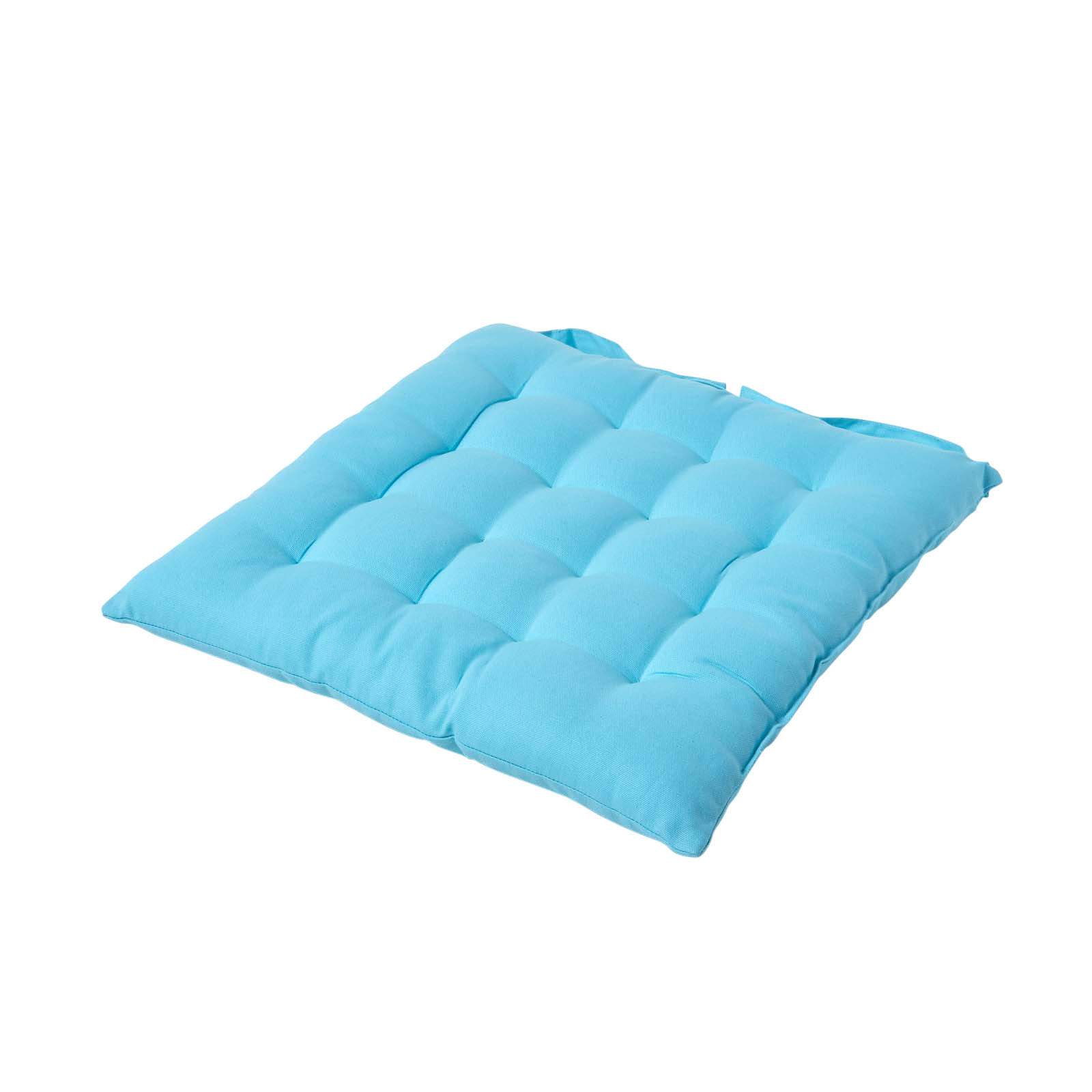 STUHLKISSEN hellblau 40/40/6,5 cm - Hellblau, Textil (40/40/6.5cm) - Homescapes