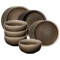 EINSTEIGER-SET Eda braun 16er Set - Braun, Keramik (1/1/1cm) - Ritzenhoff Breker