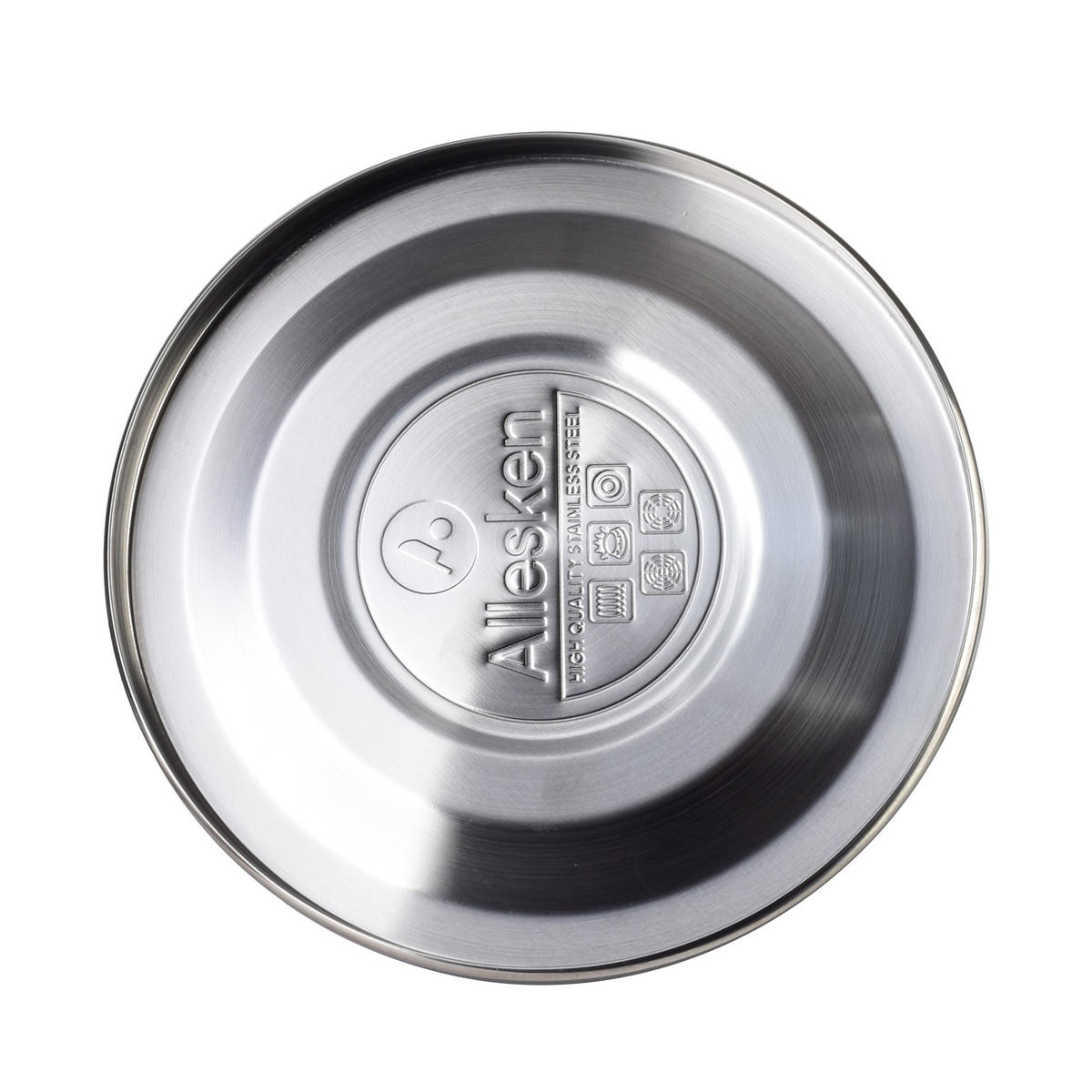 WASSERKESSEL Liam Silber 18/18/16 cm Metall - Silberfarben, Metall (18cm) - Mondex