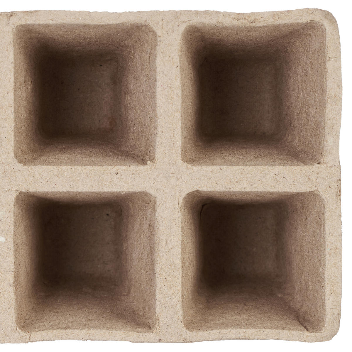 240XANZUCHTTÖPFE - Hellbraun, Papier/Kunststoff (20.5/5/8cm) - Relaxdays